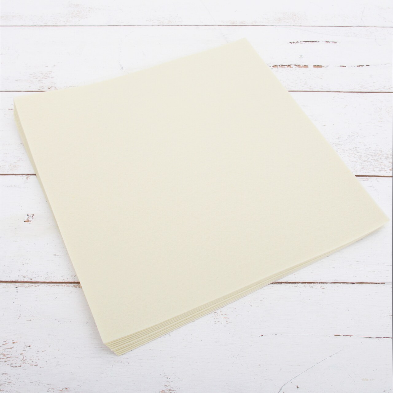 Threadart Premium Felt Sheets - 10 Pack & 50 Pack - 12" x 12" | Soft Wool-Like Feel | 1.2mm Thick for DIY Crafts, Sewing, Crafting Projects | Compatible with Cricut Maker